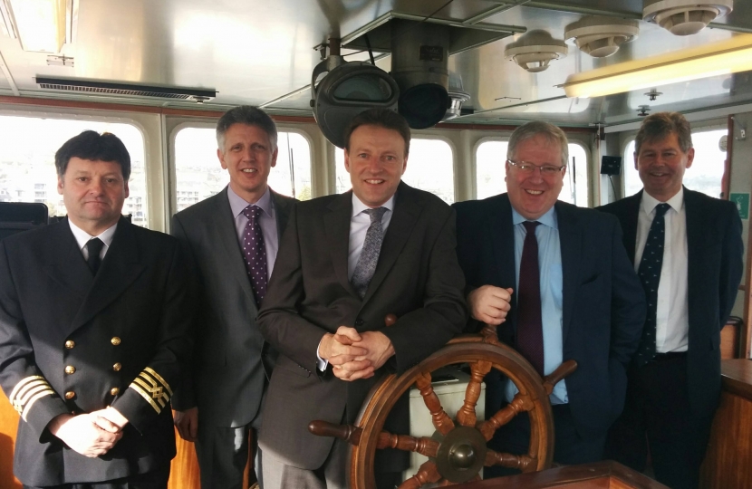 Cap David Redgrave, Rob Goldsmith, Derek Thomas, Patrick McLoughlin, Andrew May