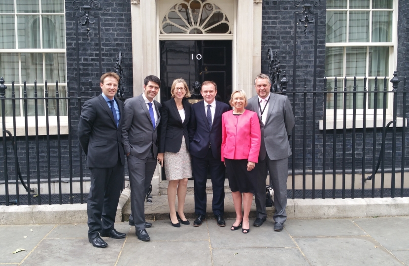 The very best for Cornwall' - Derek Thomas MP joins Cornish MPs at Number Ten