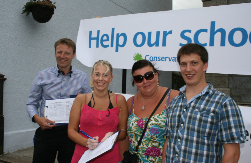 Derek Thomas launches petition to rebuild Helston Community College