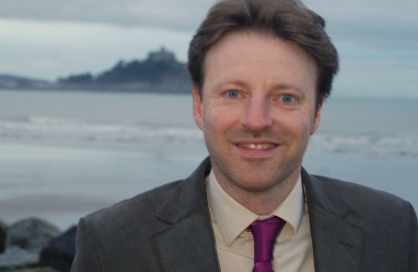 Derek Thomas, pictured by one of the Constituency's iconic landmarks.