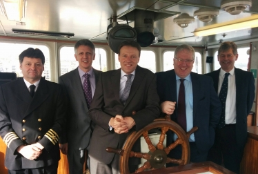 Cap David Redgrave, Rob Goldsmith, Derek  Thomas, Patrick McLoughlin, Andrew May